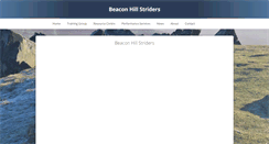 Desktop Screenshot of beaconhillstriders.co.uk