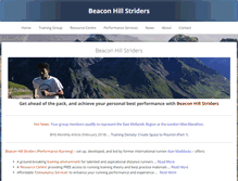 Tablet Screenshot of beaconhillstriders.co.uk